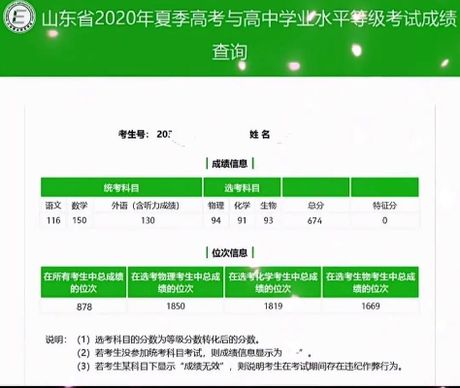 山东省学业水平考试成绩查询，山东省学业水平考试成绩查询方式和查询时间介绍