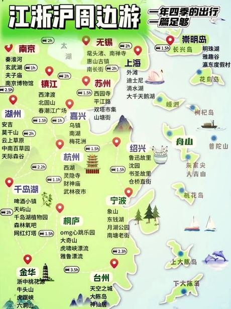 江浙沪皖，江浙沪皖旅游景点大揭秘